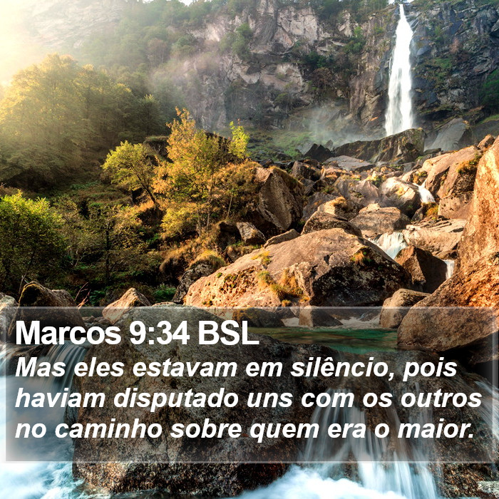 Marcos 9:34 BSL Bible Study