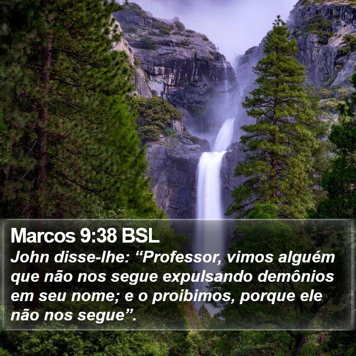 Marcos 9:38 BSL Bible Study