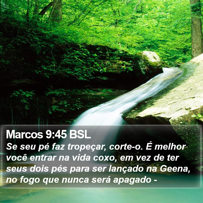 Marcos 9:45 BSL Bible Study