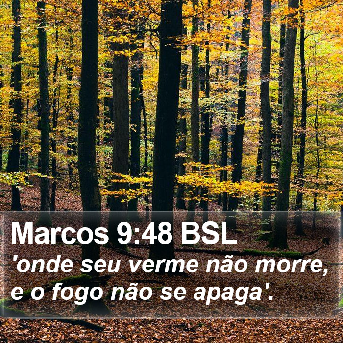 Marcos 9:48 BSL Bible Study