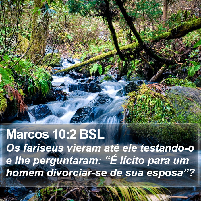 Marcos 10:2 BSL Bible Study