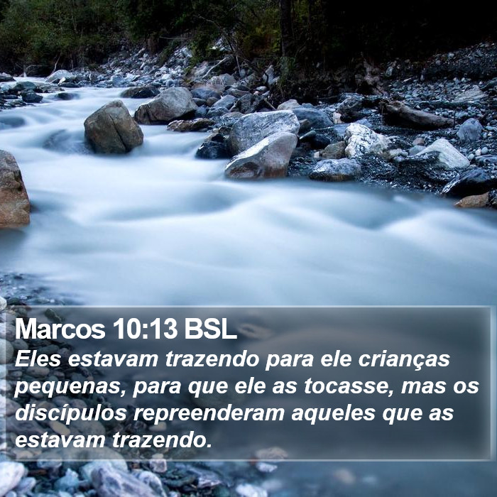 Marcos 10:13 BSL Bible Study