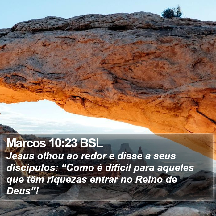 Marcos 10:23 BSL Bible Study