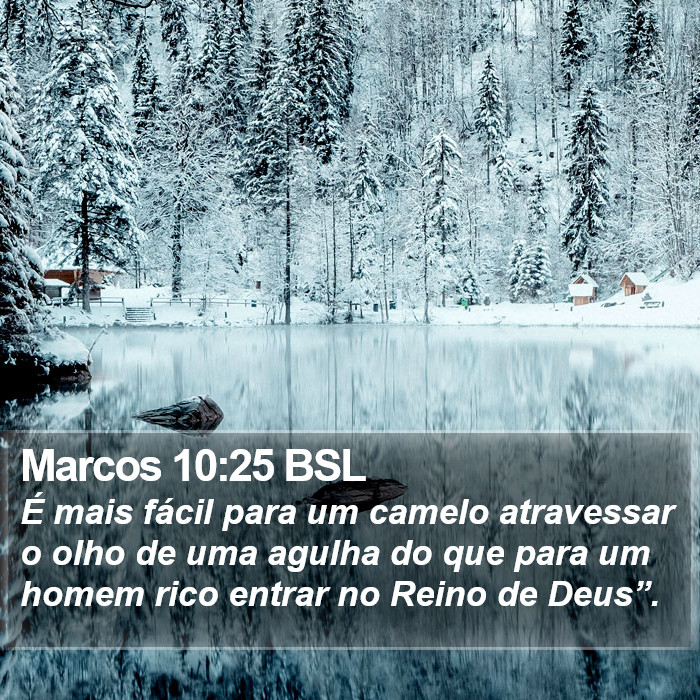 Marcos 10:25 BSL Bible Study