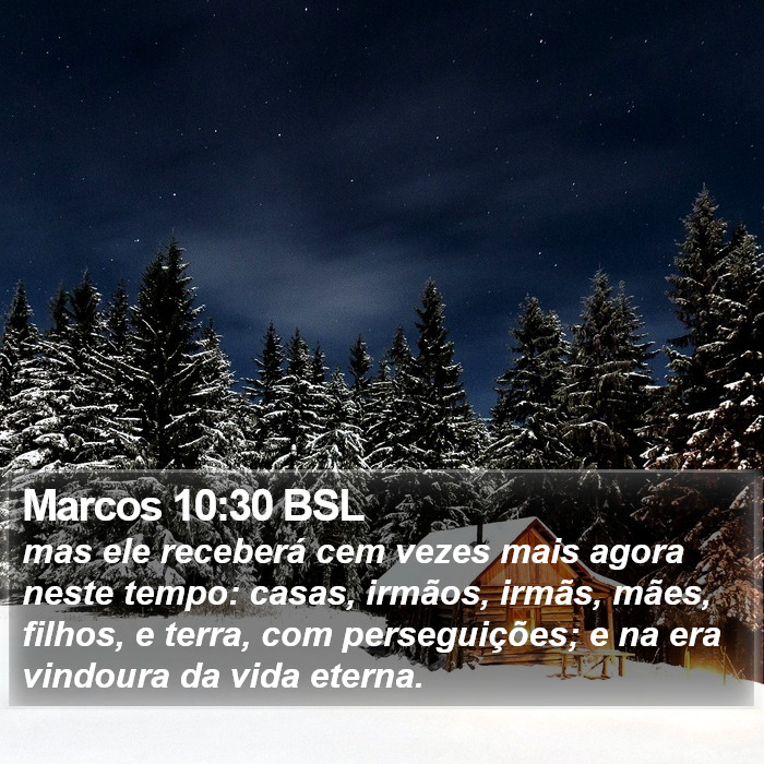 Marcos 10:30 BSL Bible Study