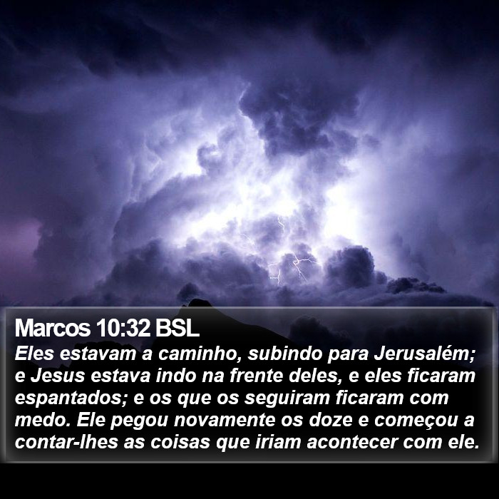 Marcos 10:32 BSL Bible Study