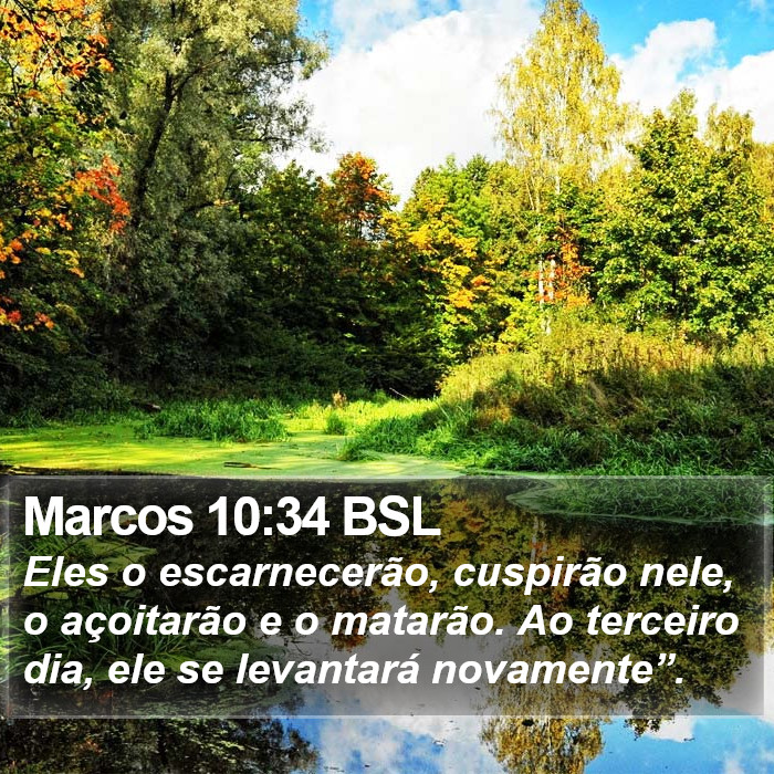 Marcos 10:34 BSL Bible Study