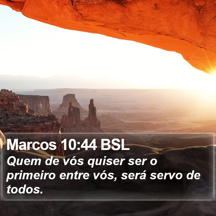 Marcos 10:44 BSL Bible Study