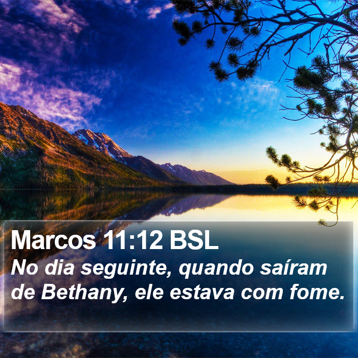 Marcos 11:12 BSL Bible Study