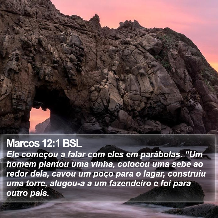 Marcos 12:1 BSL Bible Study