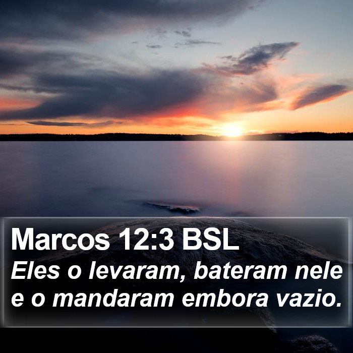 Marcos 12:3 BSL Bible Study