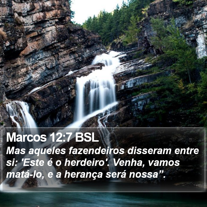 Marcos 12:7 BSL Bible Study