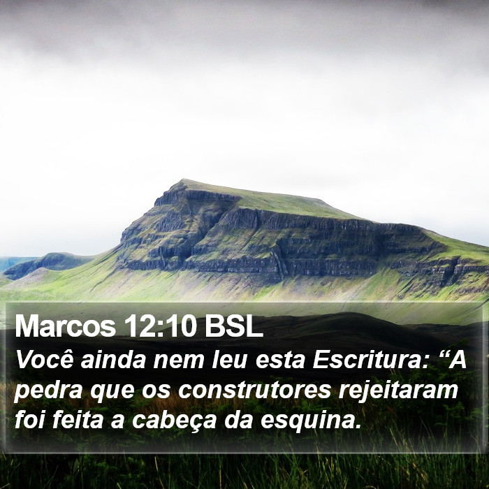 Marcos 12:10 BSL Bible Study