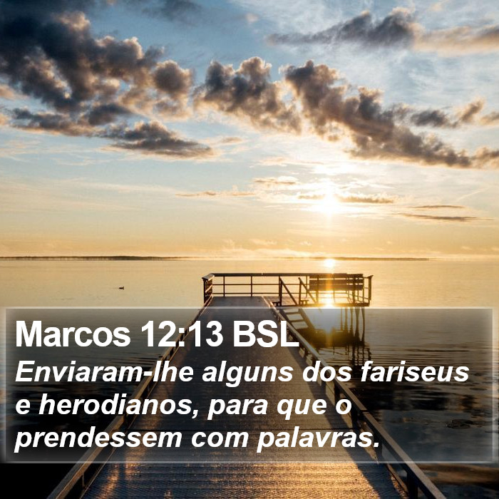 Marcos 12:13 BSL Bible Study