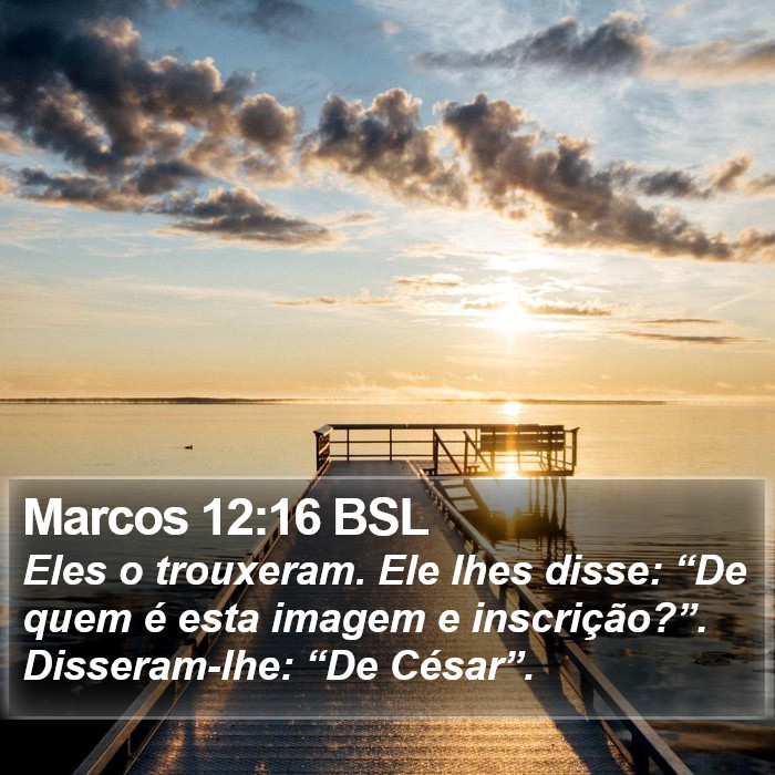 Marcos 12:16 BSL Bible Study