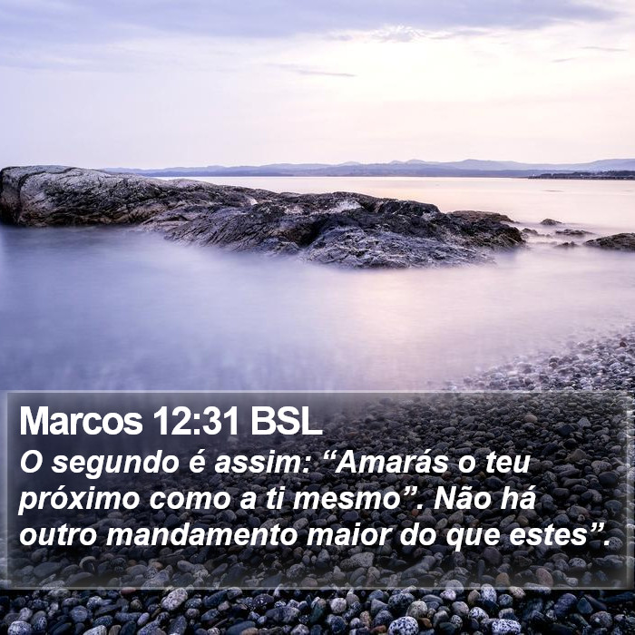 Marcos 12:31 BSL Bible Study