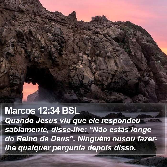Marcos 12:34 BSL Bible Study