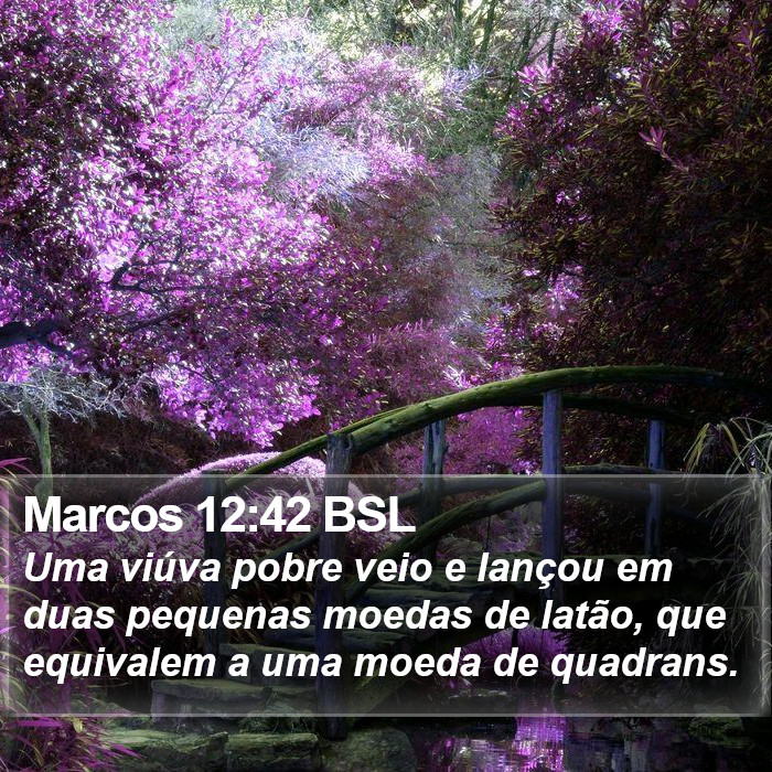 Marcos 12:42 BSL Bible Study