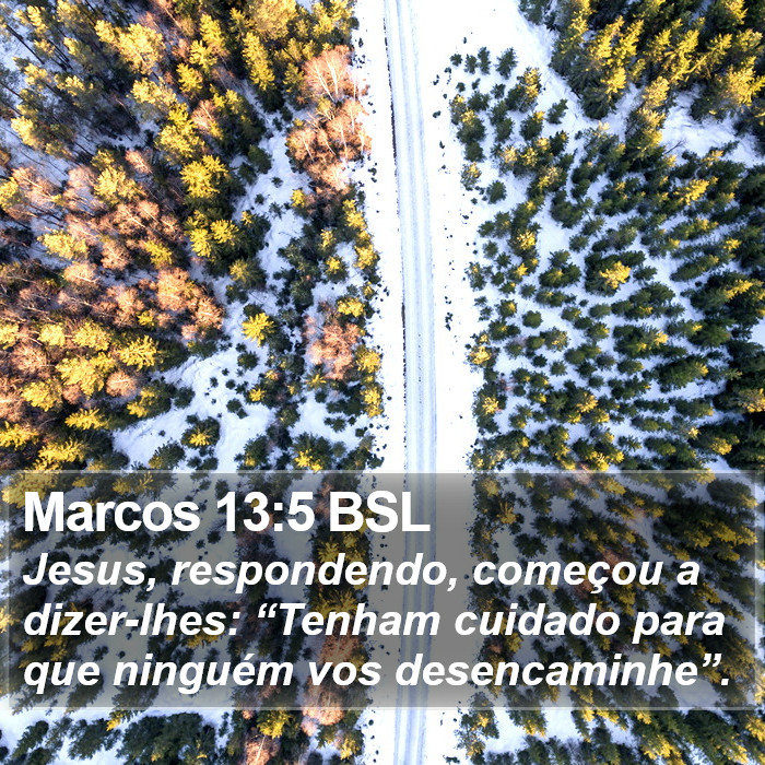 Marcos 13:5 BSL Bible Study