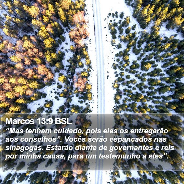 Marcos 13:9 BSL Bible Study