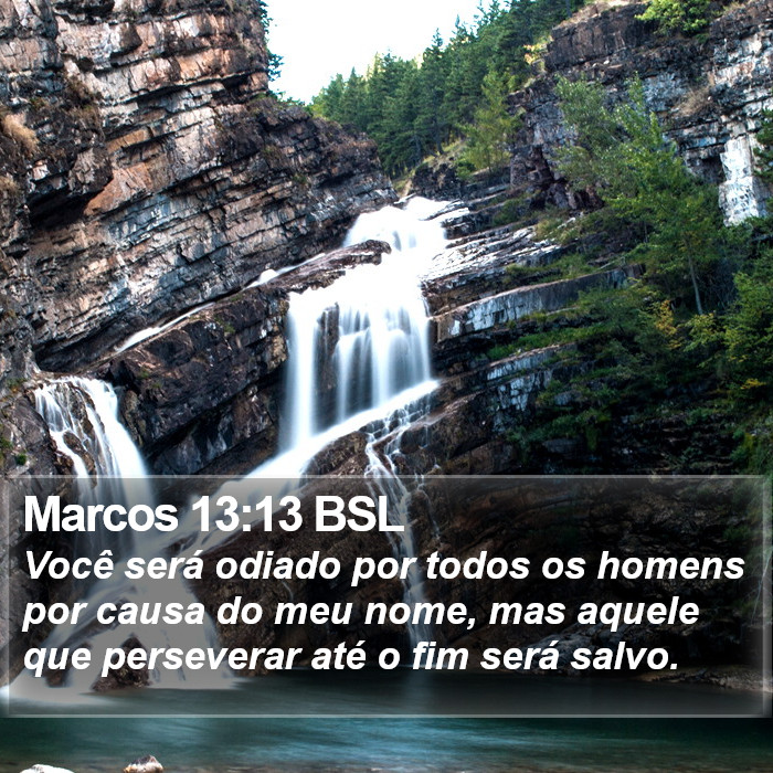 Marcos 13:13 BSL Bible Study