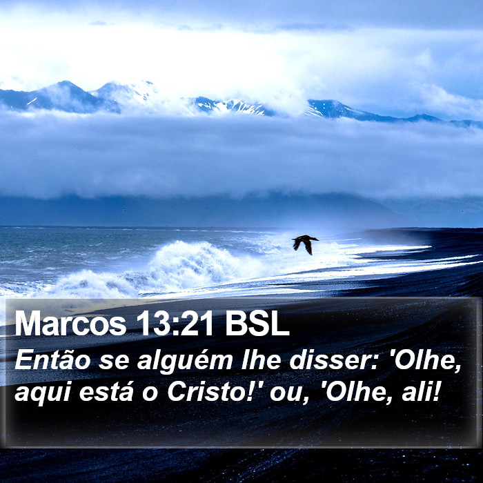 Marcos 13:21 BSL Bible Study