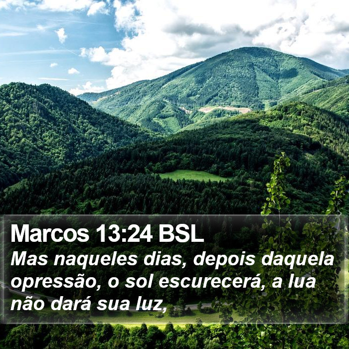 Marcos 13:24 BSL Bible Study
