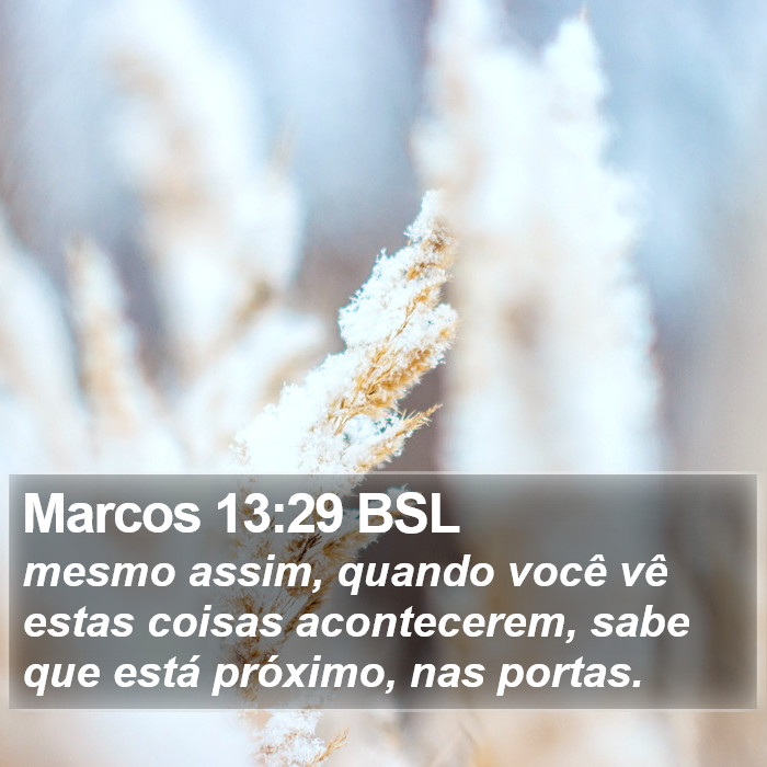 Marcos 13:29 BSL Bible Study