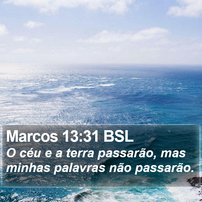 Marcos 13:31 BSL Bible Study