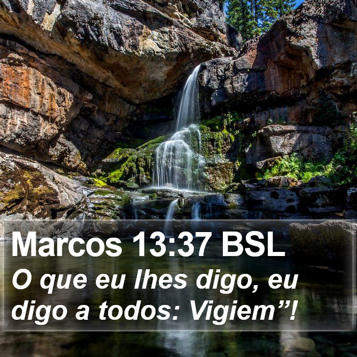 Marcos 13:37 BSL Bible Study