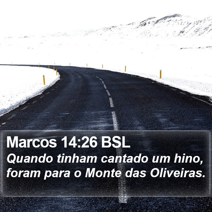 Marcos 14:26 BSL Bible Study