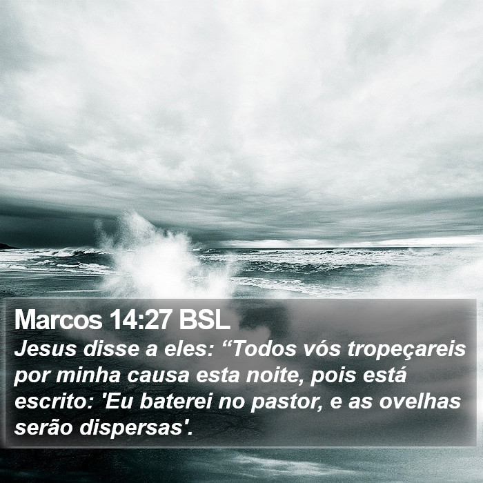 Marcos 14:27 BSL Bible Study