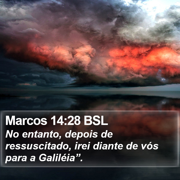 Marcos 14:28 BSL Bible Study