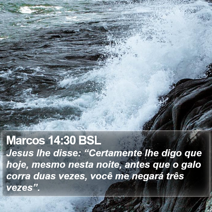 Marcos 14:30 BSL Bible Study