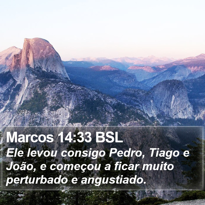 Marcos 14:33 BSL Bible Study