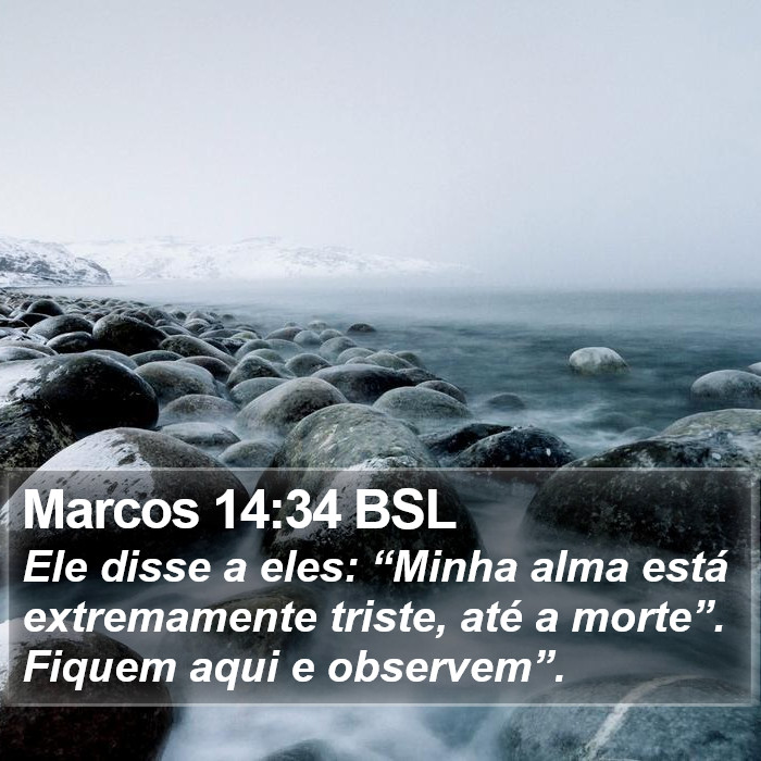 Marcos 14:34 BSL Bible Study