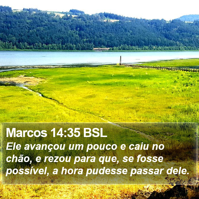 Marcos 14:35 BSL Bible Study