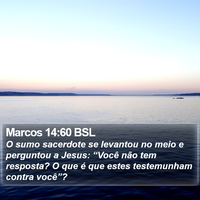 Marcos 14:60 BSL Bible Study