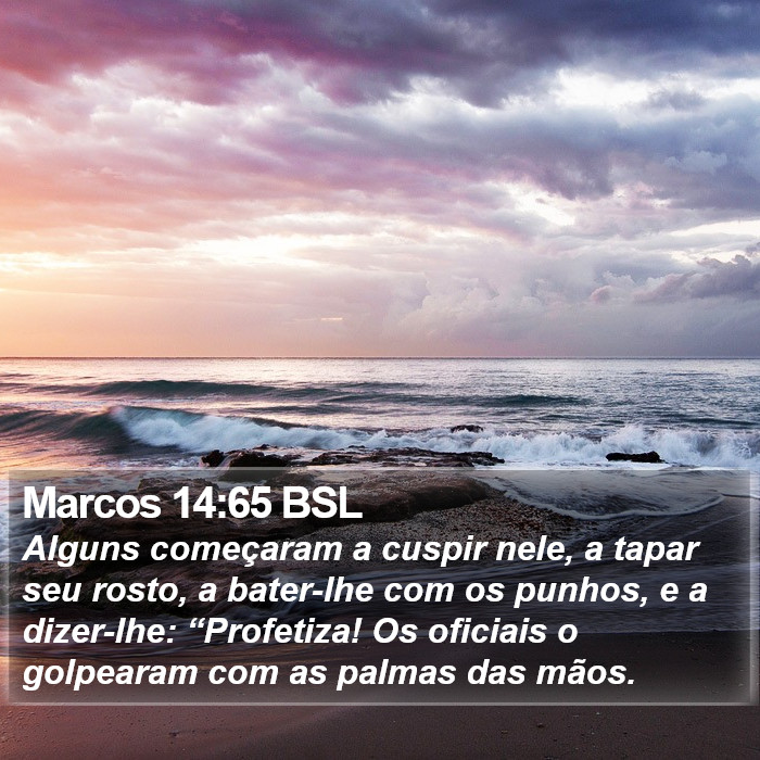 Marcos 14:65 BSL Bible Study