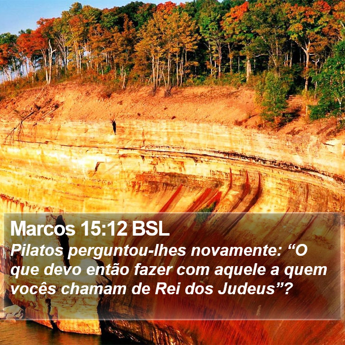 Marcos 15:12 BSL Bible Study