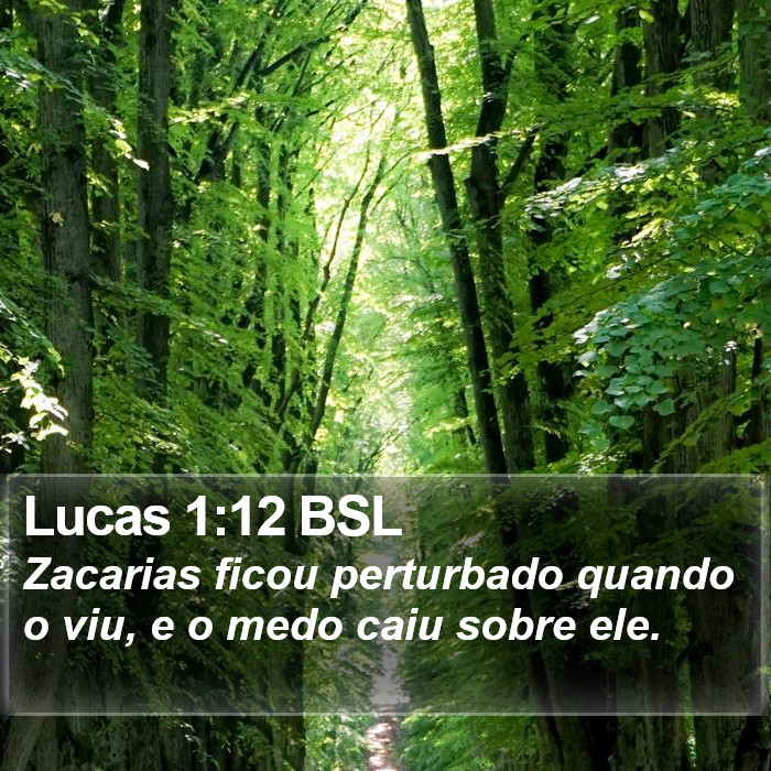 Lucas 1:12 BSL Bible Study