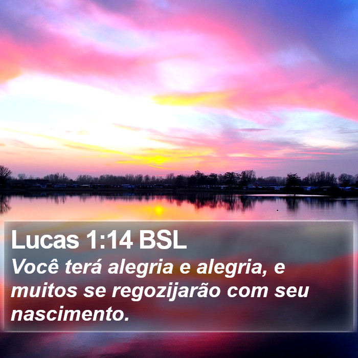 Lucas 1:14 BSL Bible Study