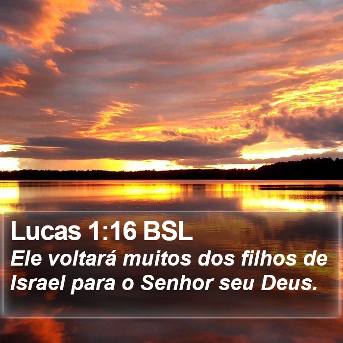 Lucas 1:16 BSL Bible Study