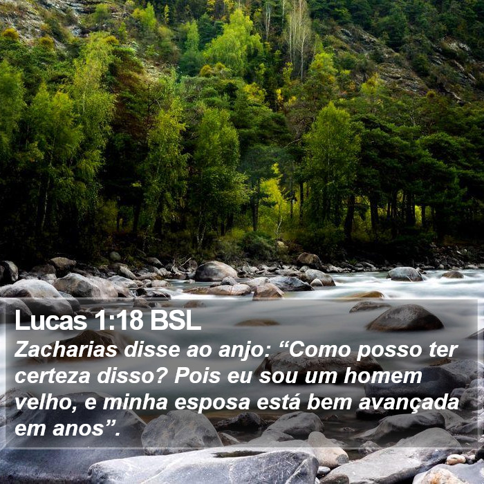 Lucas 1:18 BSL Bible Study