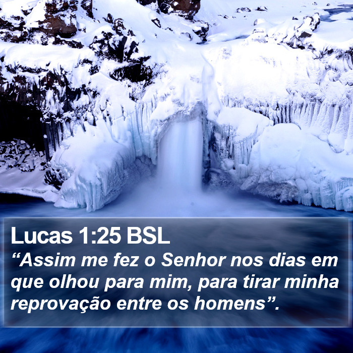 Lucas 1:25 BSL Bible Study