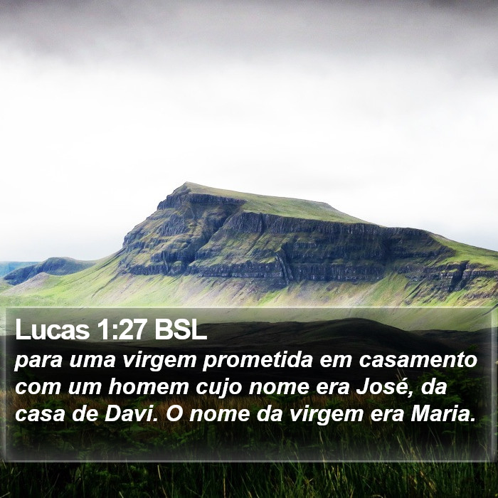 Lucas 1:27 BSL Bible Study