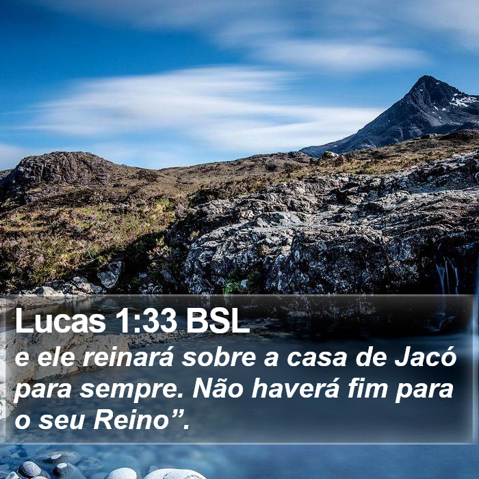 Lucas 1:33 BSL Bible Study