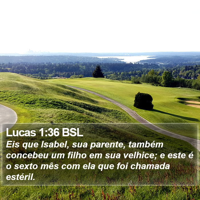 Lucas 1:36 BSL Bible Study