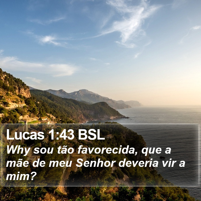 Lucas 1:43 BSL Bible Study