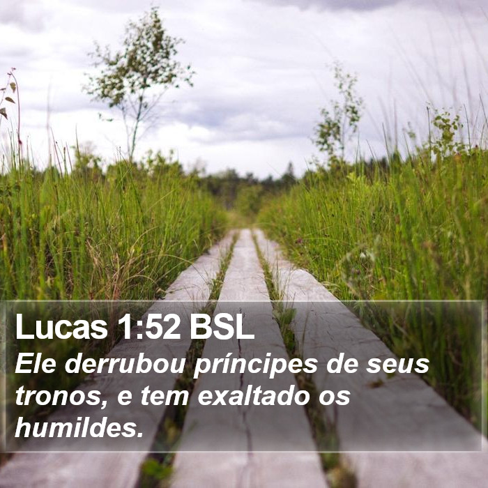 Lucas 1:52 BSL Bible Study